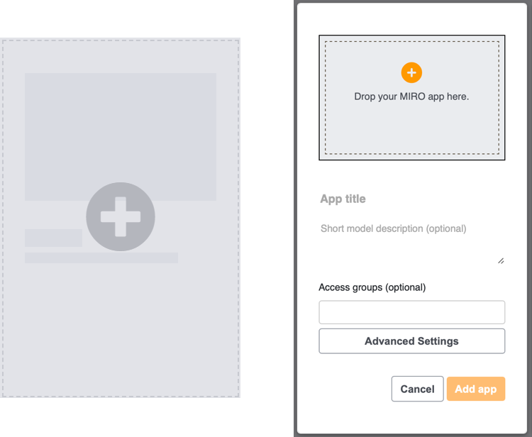Add a MIRO app