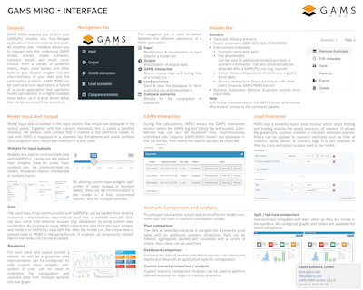 GAMS MIRO interface